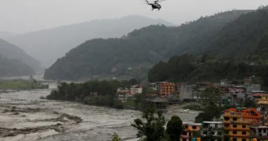 Nepal landslide and heavy rainfall