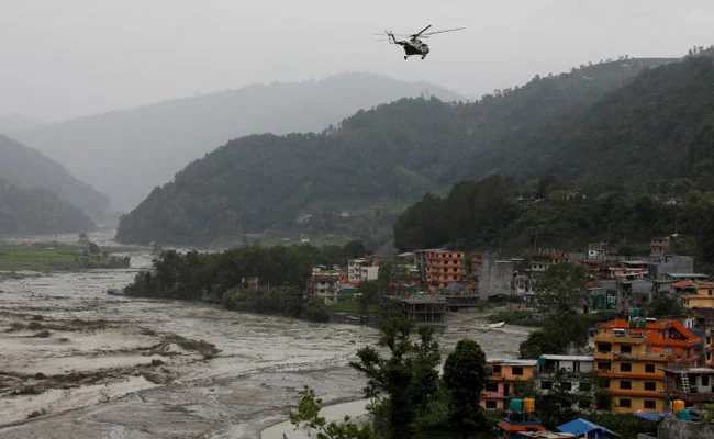 Nepal landslide and heavy rainfall